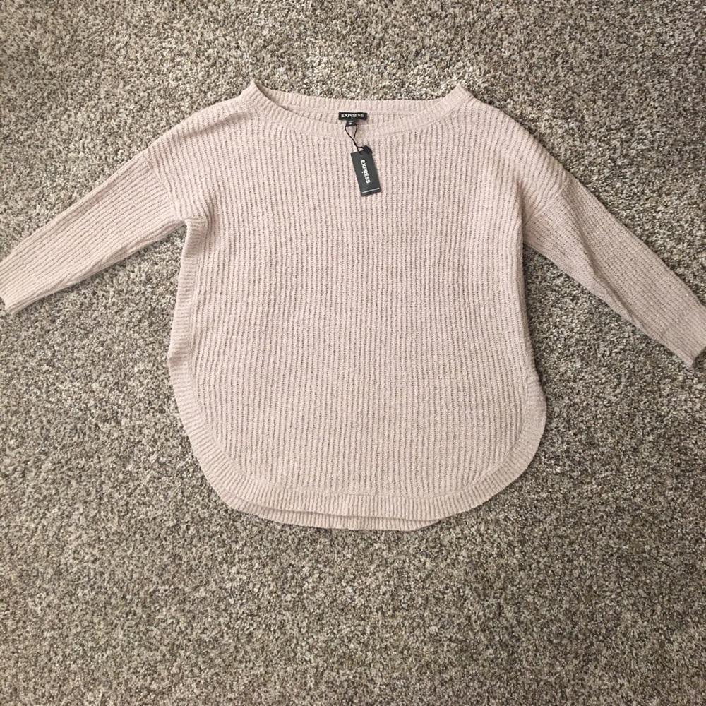 Express Beige Sweater